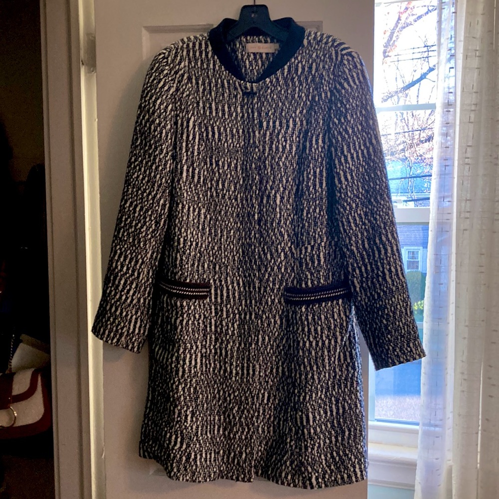 Tory Burch Cotton Blend Trench Coat